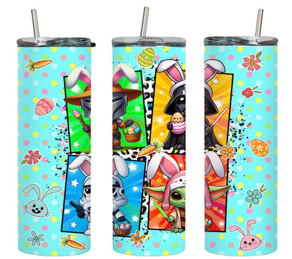 Boba Fett, Darth Vader, Storm Trooper, Baby Yoda-8910 - tumbler