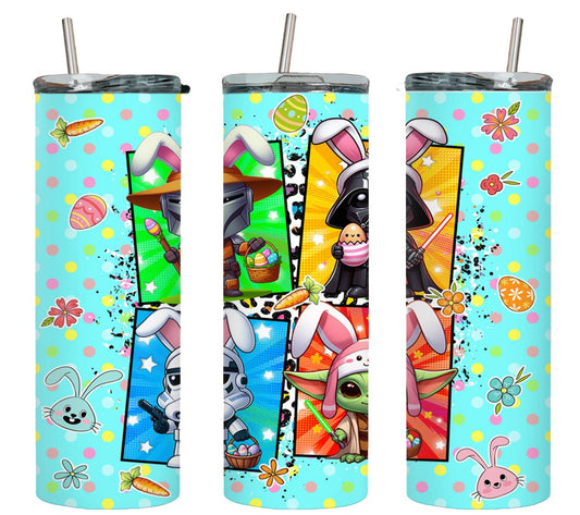 Boba Fett, Darth Vader, Storm Trooper, Baby Yoda-8910 - tumbler