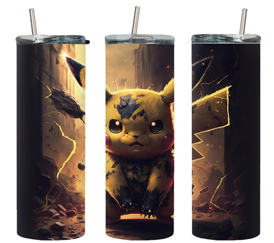 Yellow Electric Rodent-7975 - tumbler