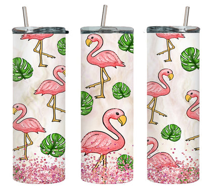 Flamingos Summer-10976 - tumbler
