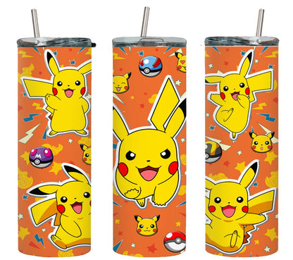 Yellow Electric Rodent-7967 - tumbler