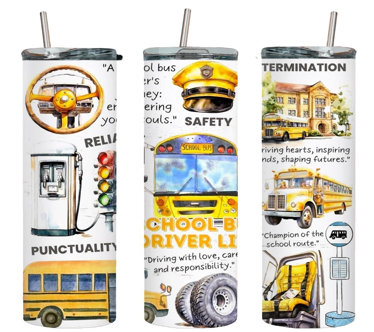 School Bus Driver-8110 - tumbler