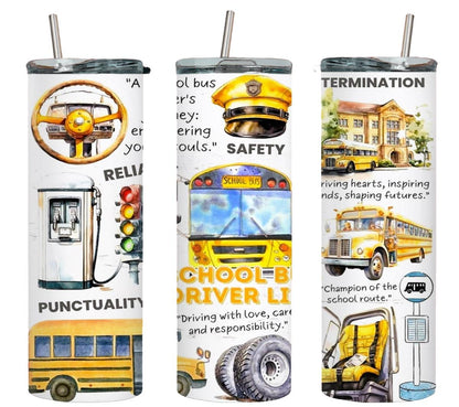 School Bus Driver-8110 - tumbler