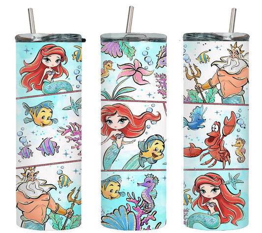Princess Ariel-9198 - tumbler