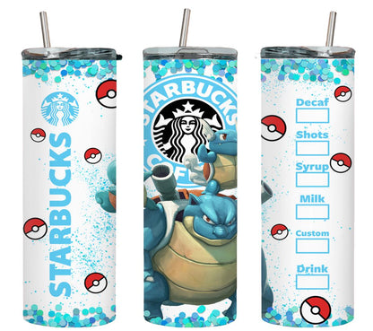 Blastoise Starbucks-8604 - tumbler