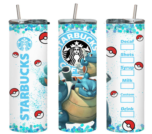 Blastoise Starbucks-8604 - tumbler