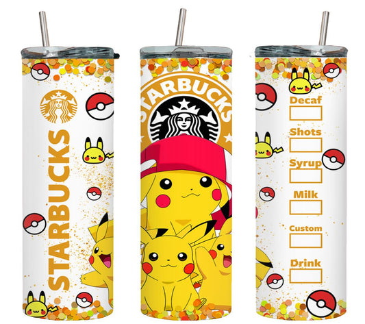 Pikachu Starbucks-8610 - tumbler