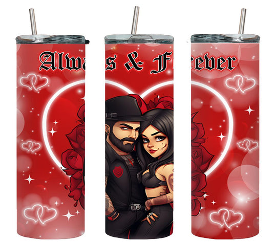 Always and Forever-8512 - tumbler