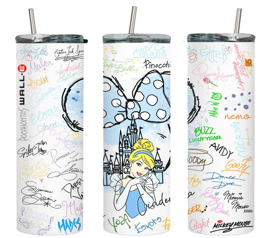 Princess Cinderella-9333 - tumbler