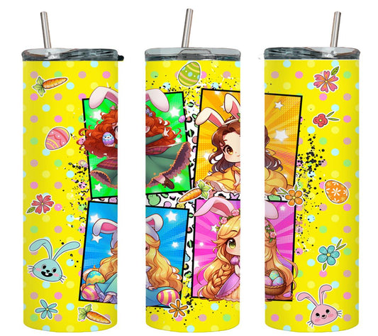 Merida, Belle, Aurora, Rapunzel-8921 - tumbler