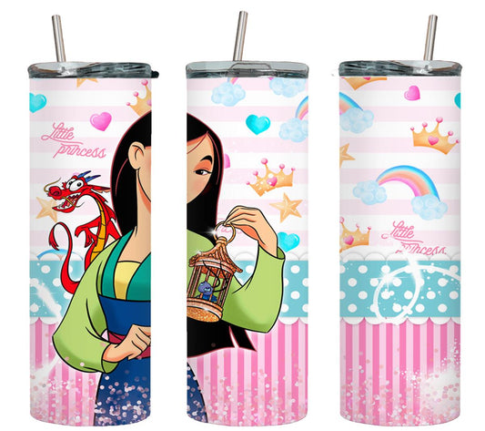 Princess Mulan-9398 - tumbler