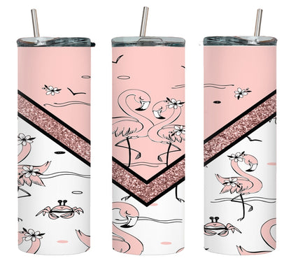 Vee Flamingo - tumbler
