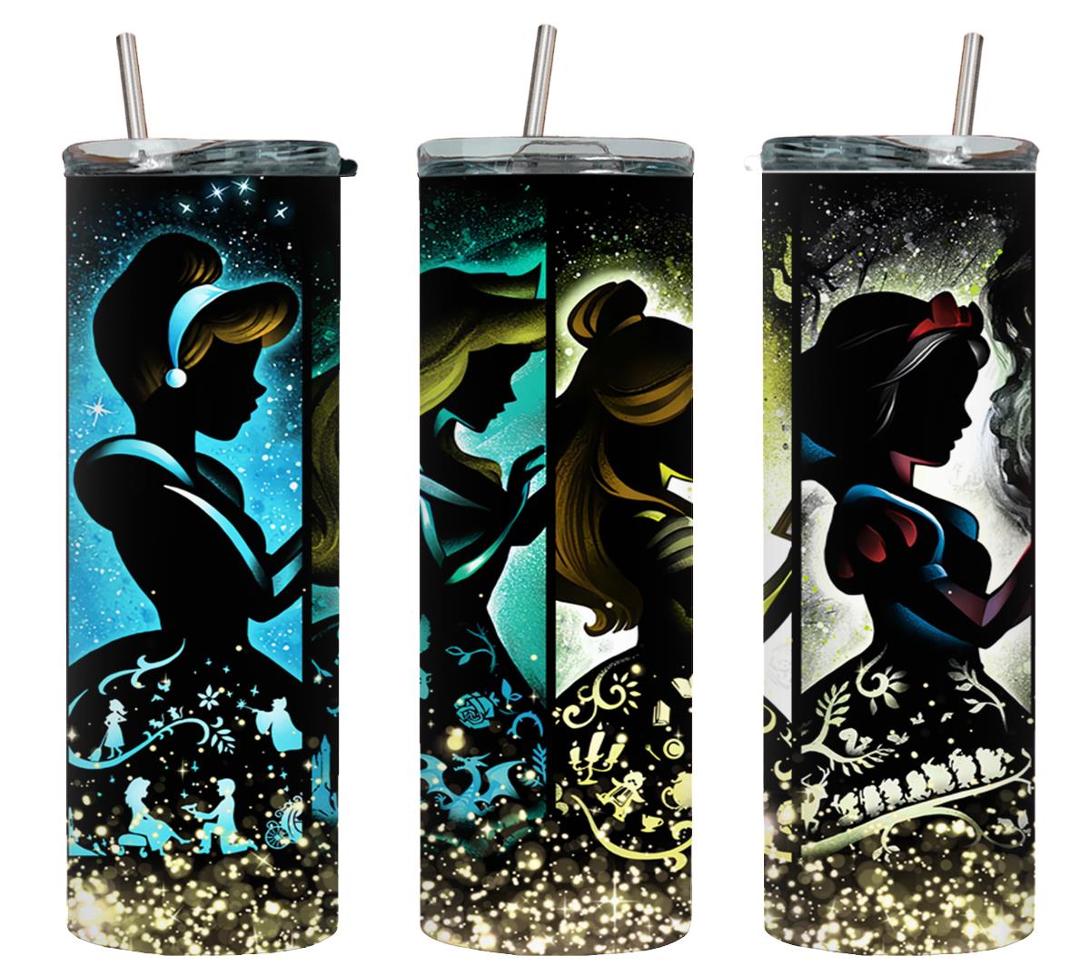 Neon Princess-9412 - tumbler