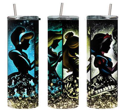 Neon Princess-9412 - tumbler