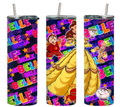 Princess Belle-9312 - tumbler