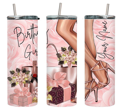 Personalized Birthday Girl-8257 - tumbler