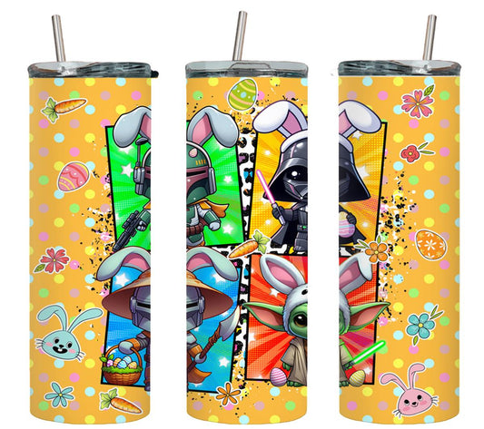 Boba Fett, Darth Vader, The Mandalorian, Baby Yoda-8911 - tumbler