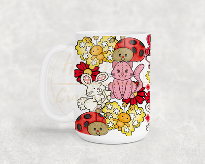 Strawberry Blossom Cottage.-551 Mugs - 551-15OZ-White