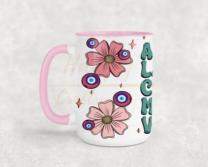 A Otro Lado-517 Mugs - 517-15OZ-Pink