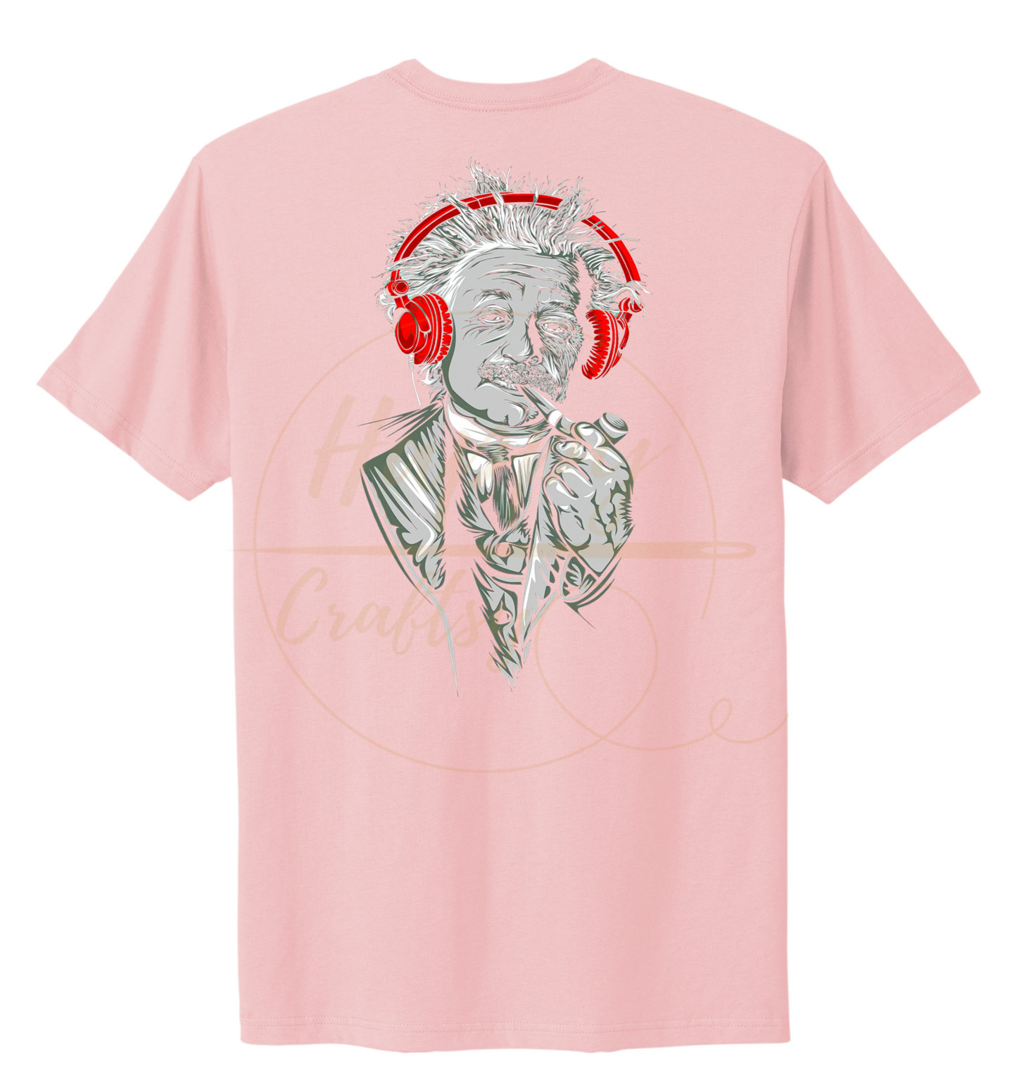 EINSTEIN, THINK. CREATE .RESIST-355 T-shirt - 355-S-Light Pink, 355-M-Light Pink, 355-L-Light Pink, 355-XL-Light Pink, 355-2XL-Light Pink, 355-3XL-Light Pink