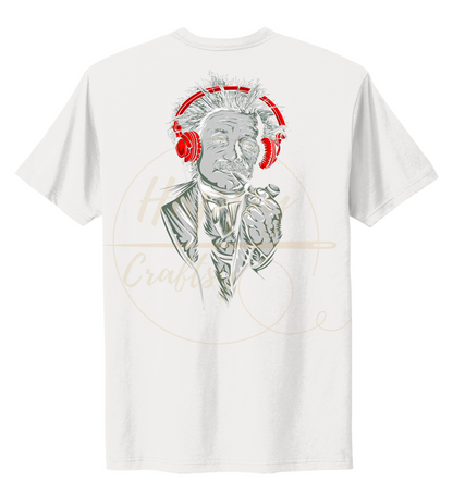 EINSTEIN, THINK. CREATE .RESIST-355 T-shirt - 355-S-White, 355-M-White, 355-L-White, 355-XL-White, 355-2XL-White, 355-3XL-White