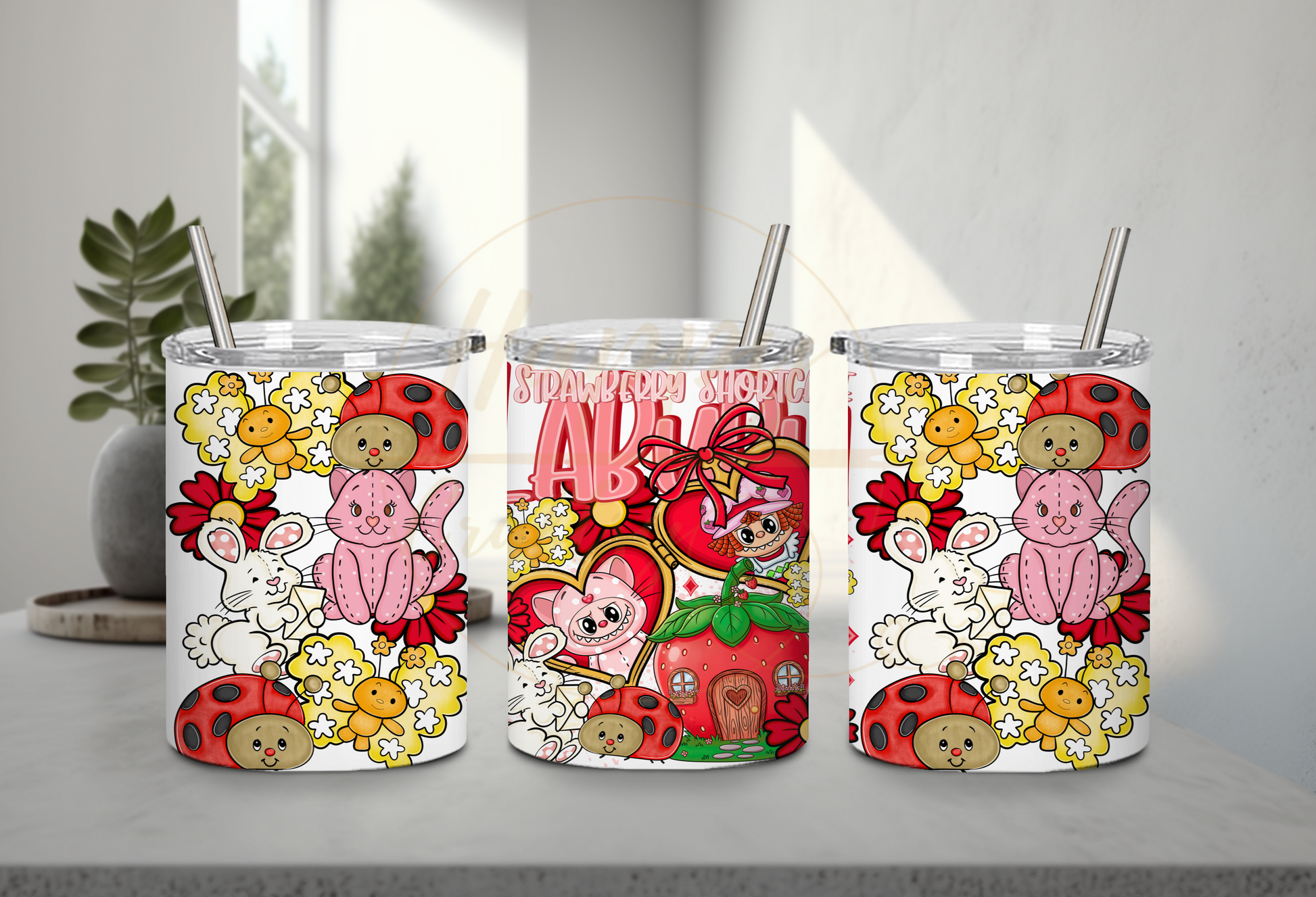 Sweet Berry Garden Friends-554 Tumbler - 554-10OZ-White