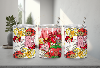 Sweet Berry Garden Friends-554 Tumbler - 554-10OZ-White