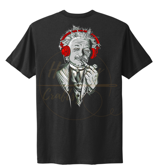 EINSTEIN, THINK. CREATE .RESIST-355 T-shirt - 355-S-Black, 355-M-Black, 355-L-Black, 355-XL-Black, 355-2XL-Black, 355-3XL-Black