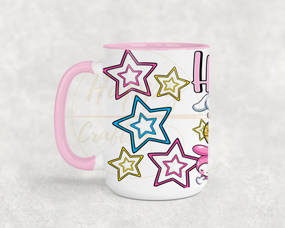 Cute Squad Glow Up-530 Mugs - 530-15OZ-Pink
