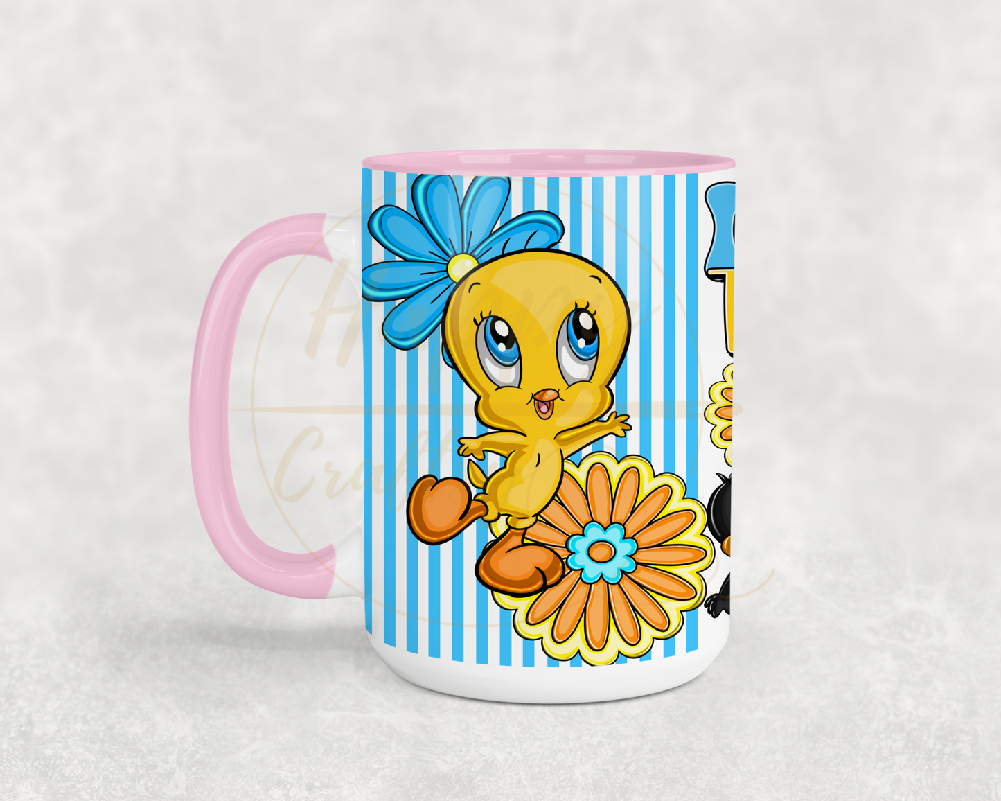Tiny Friends Adventure-555 Mugs - 555-15OZ-Pink