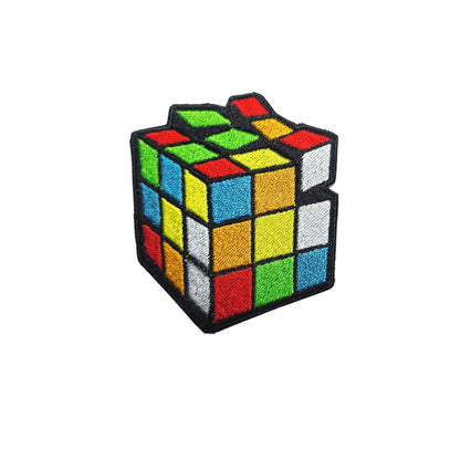 Rubik's Cube - embroidered patch