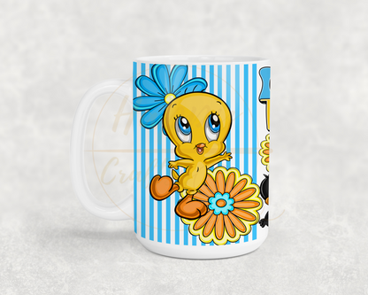 Tiny Friends Adventure-555 Mugs - 555-15OZ-White