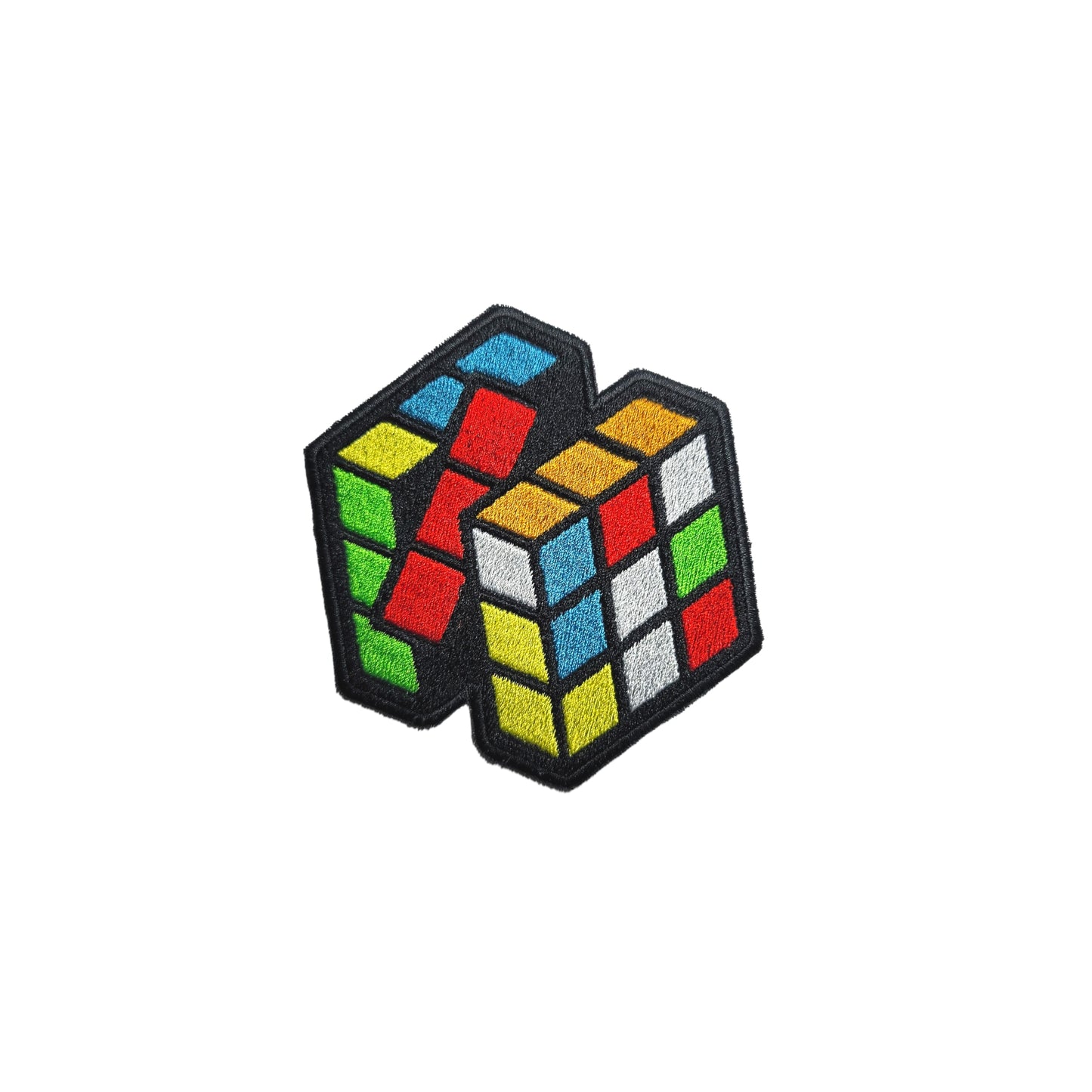 Rubik's Cube - embroidered patch