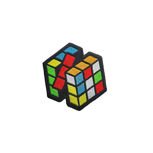 Rubik's Cube - embroidered patch