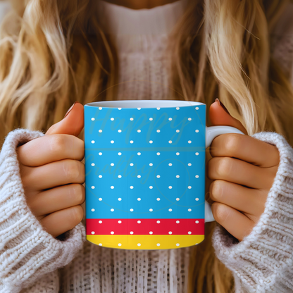 Retro Pirate Super Hero-487 Mugs - 487-11OZ-Black