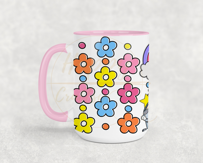 Joyful Journey: Friends and Fun Await-528 Mugs - 528-15OZ-Pink