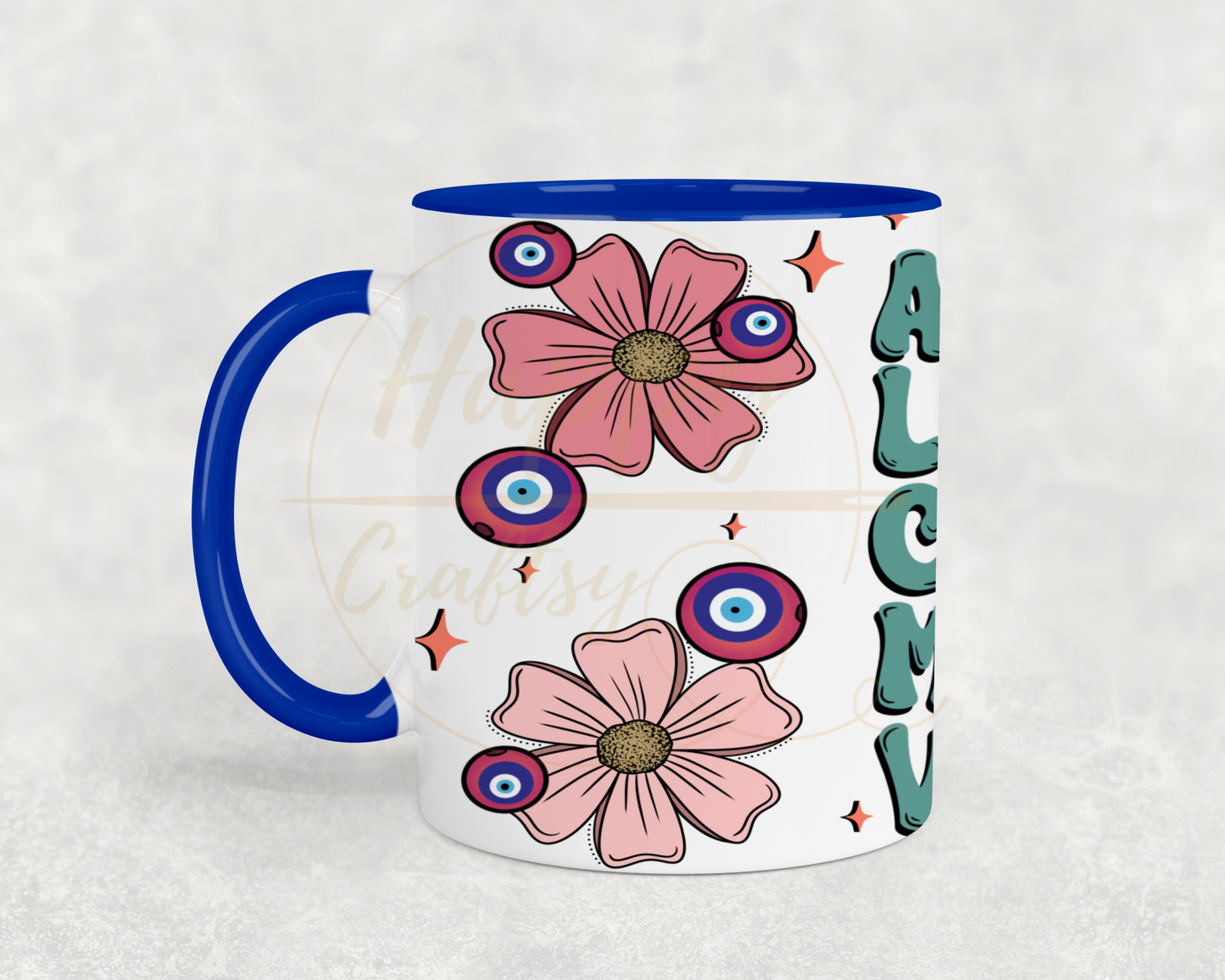 A Otro Lado-517 Mugs - 517-11OZ-Dark Blue