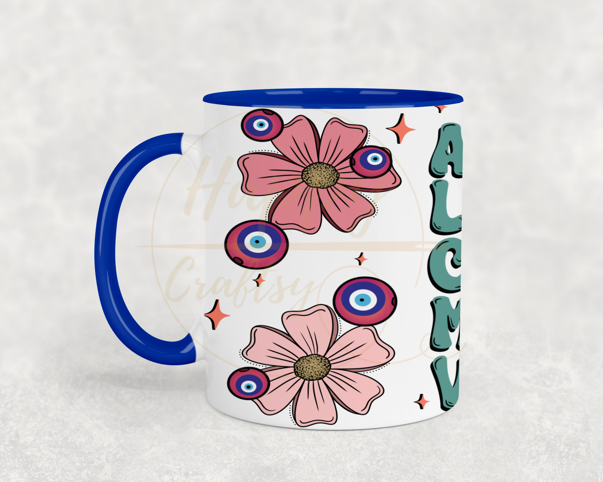 A Otro Lado-517 Mugs - 517-11OZ-Dark Blue