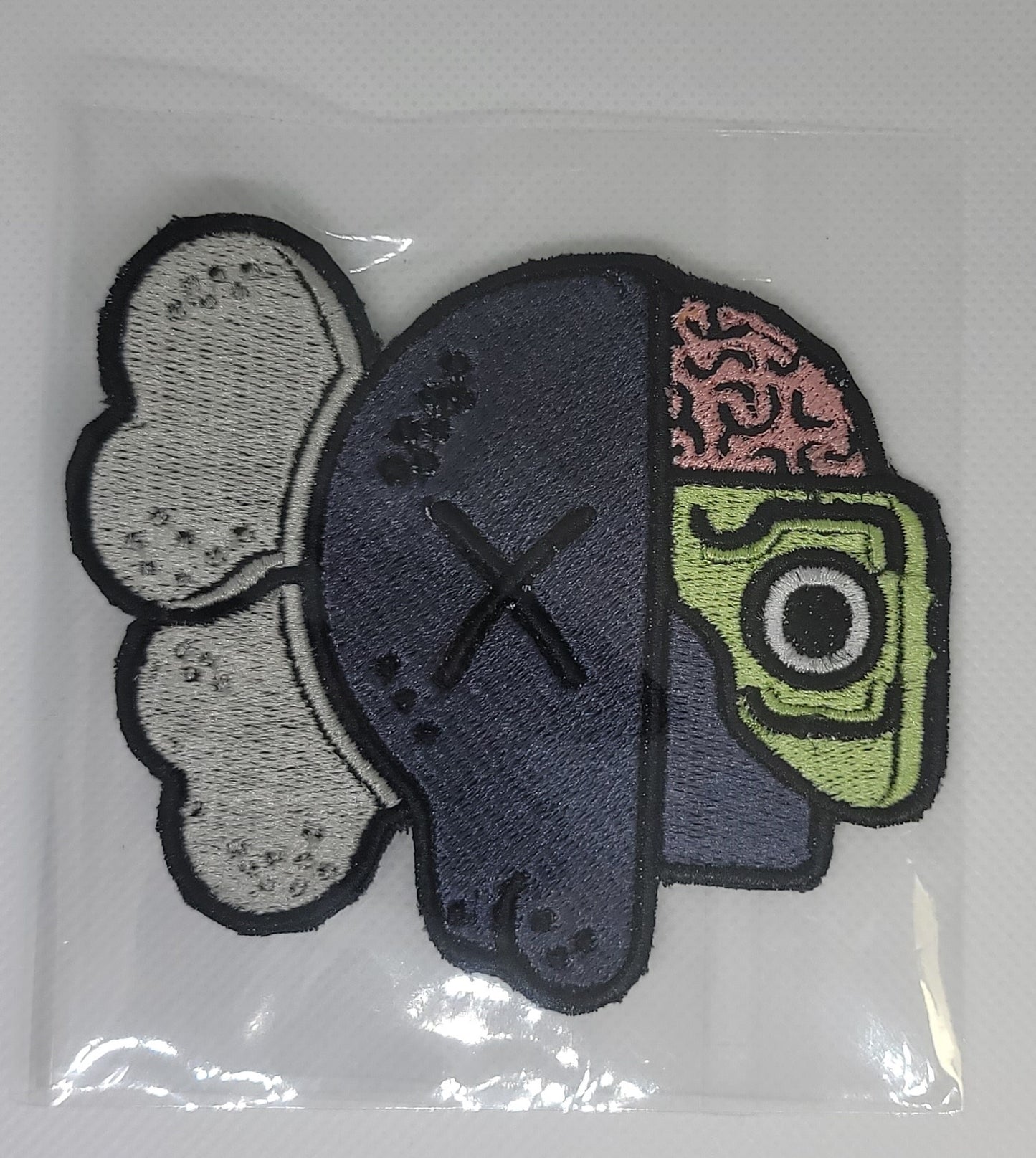 Embroidered Patch KawFace - embroidered patch