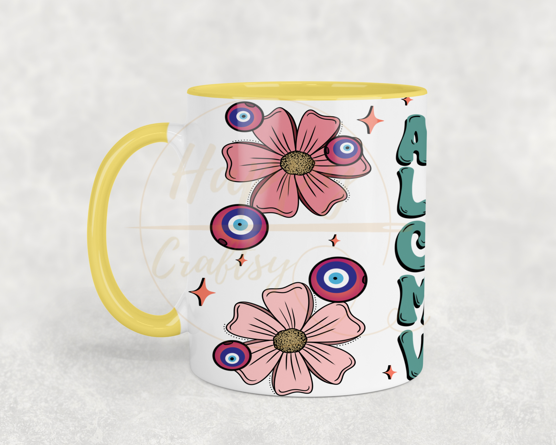 A Otro Lado-517 Mugs - 517-11OZ-Yellow