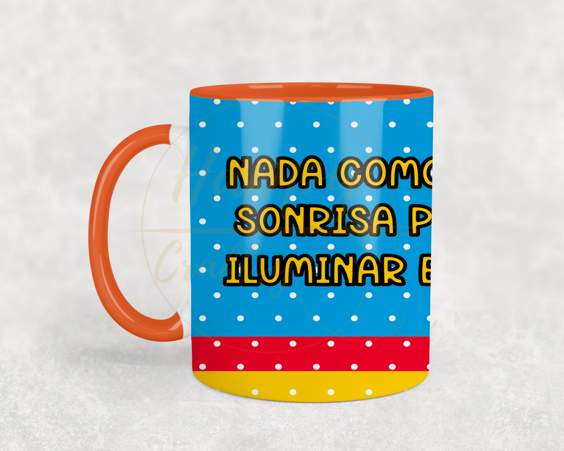 Sunny Smile Vibes-493 Mugs - 493-11OZ-Orange
