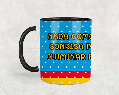 Sunny Smile Vibes-493 Mugs - 493-11OZ-Black