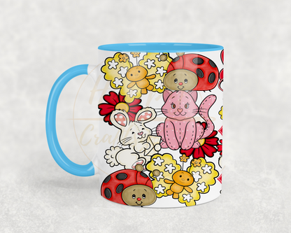 Strawberry Blossom Cottage.-551 Mugs - 551-11OZ-Light Blue