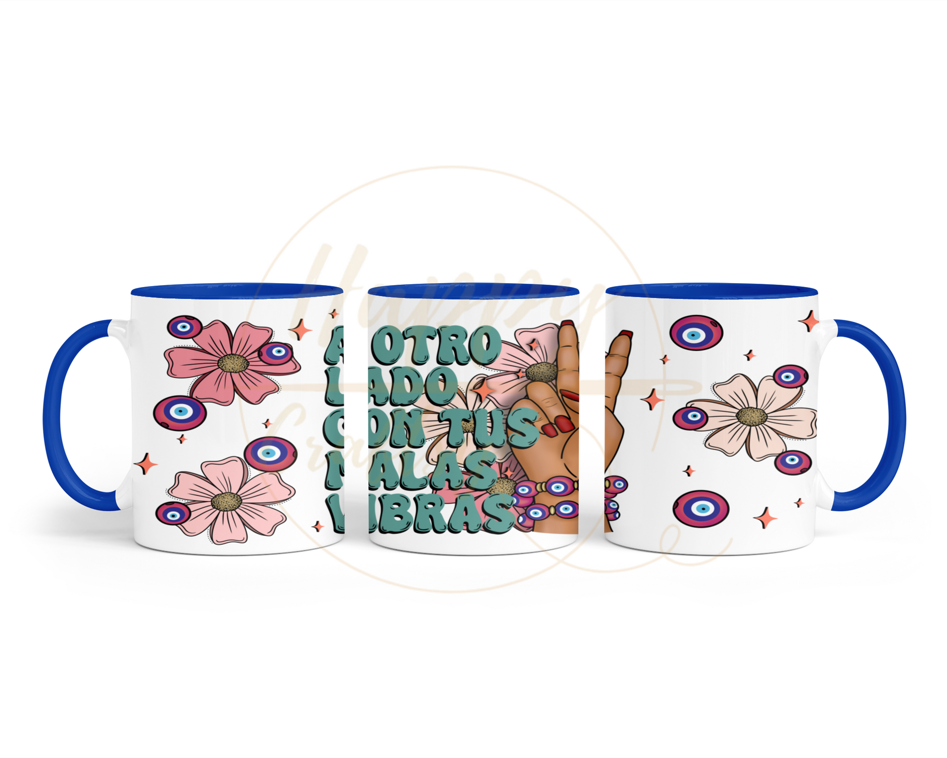A Otro Lado-517 Mugs - 517-11OZ-Dark Blue