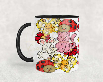 Strawberry Blossom Cottage.-551 Mugs - 551-11OZ-Black