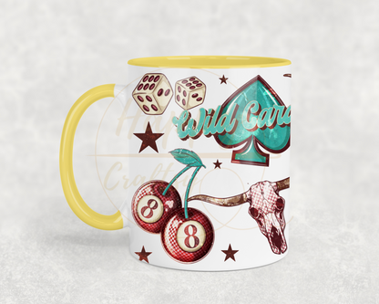 Wild Card-345 Mugs - 345-11OZ-Yellow