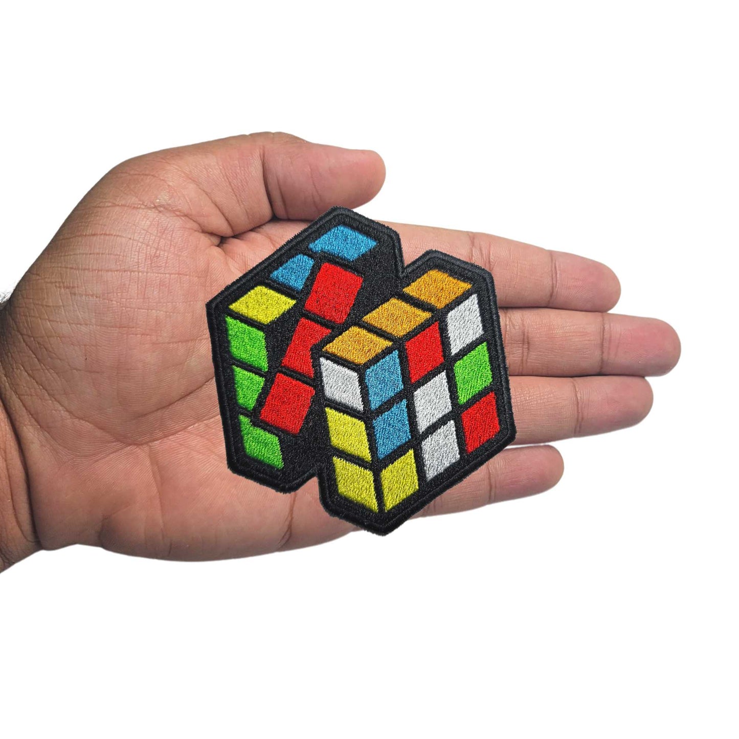 Rubik's Cube - embroidered patch