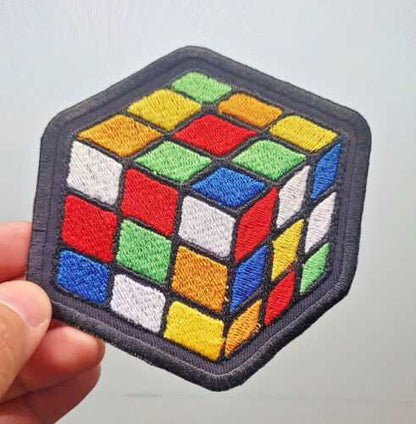 Rubik's Cube-10638 - embroidered patch