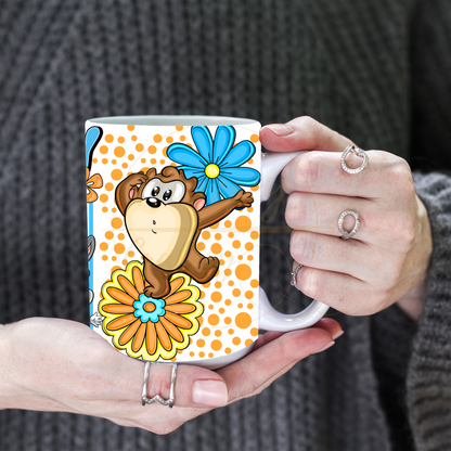Tiny Friends Adventure-555 Mugs - 555-15OZ-White