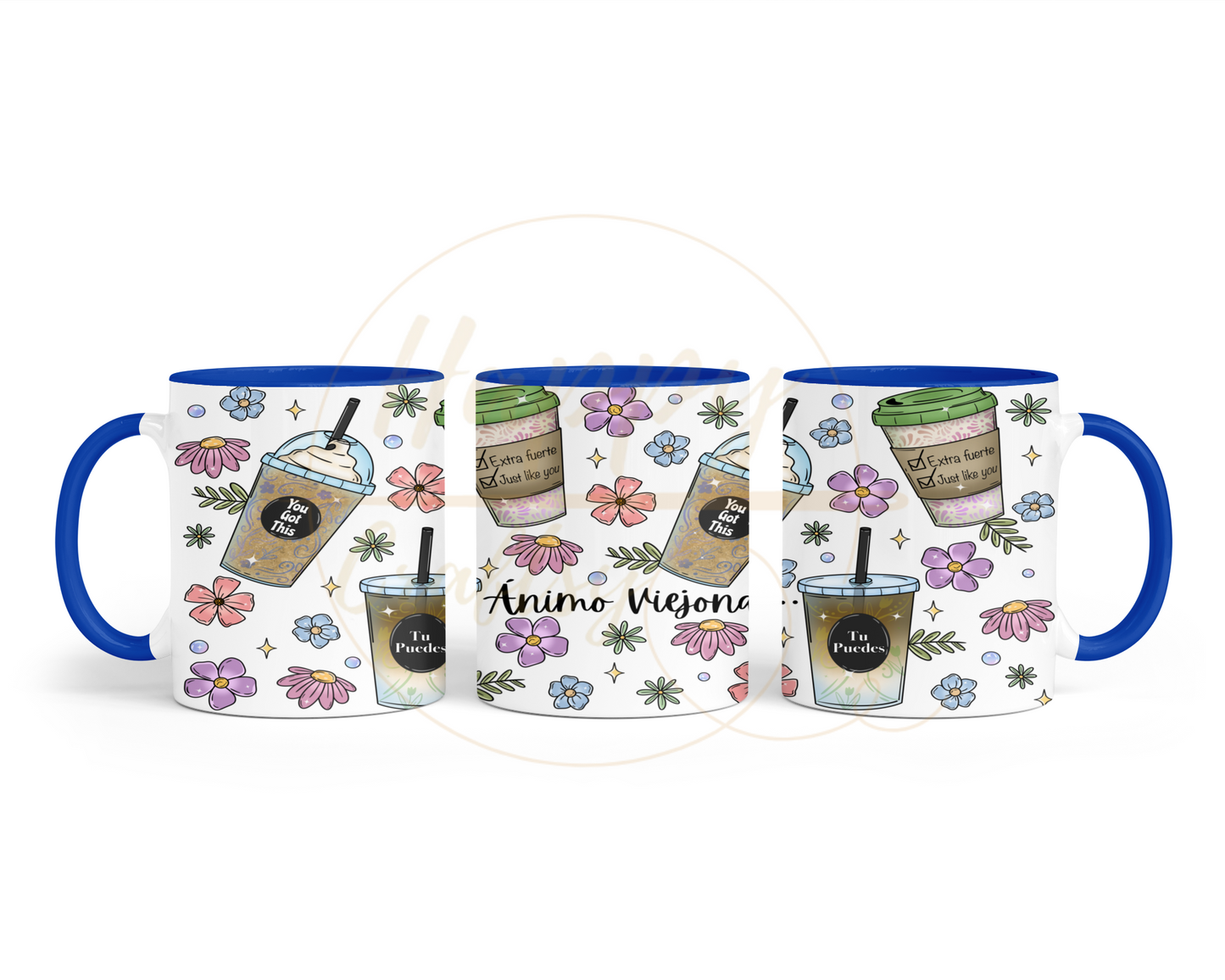 Animo Viejona-502 Mugs - 502-11OZ-Dark Blue